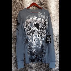 Chester Bennington's Ve'cel Thermal L/S Shirt NWT